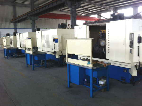 CNC grinding production line